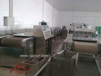 核桃微波烘烤機/微波烘焙設備