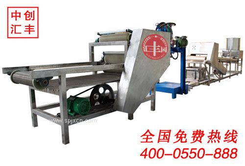 全自動(dòng)豆皮機廠(chǎng)家，多功能豆皮機