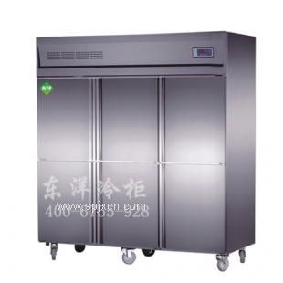 餐廳六門(mén)柜，無(wú)霜食品冷柜，不銹
