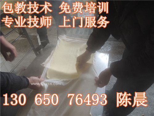 2014年仿手工豆腐皮機新報價(jià)