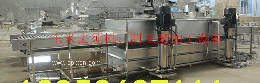 玉米清洗去須機_甜玉米加工設備