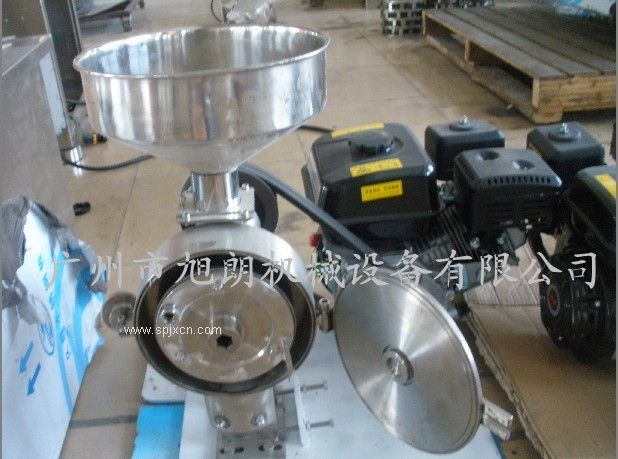 汽油帶動(dòng)磨粉機，流動(dòng)式雜糧磨粉