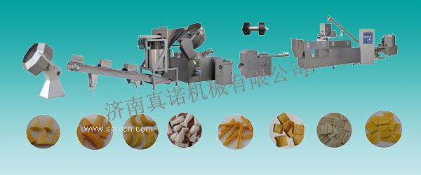 沙拉生產(chǎn)線(xiàn) 膨化機 單螺桿擠壓