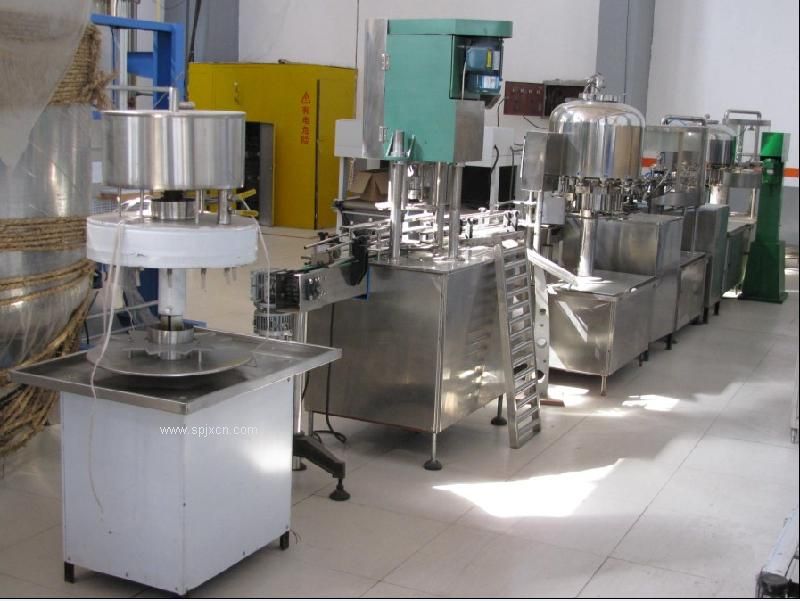 安全衛生瓶裝水沖灌封一體機，全