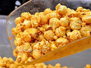大型商用自動(dòng)爆玉米花機械設備燃