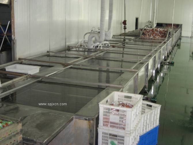 蔬菜漂燙機、蔬菜漂燙設備、漂燙