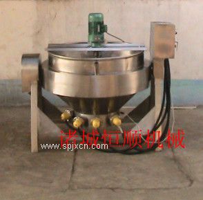 廠(chǎng)家直銷(xiāo)500L導熱油夾層鍋-