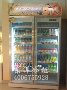 風(fēng)冷冷飲柜，小型士多店展示冰柜